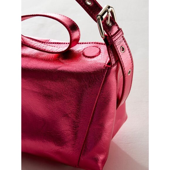 Free People Metallic Pink Shoulder Bag main image 1